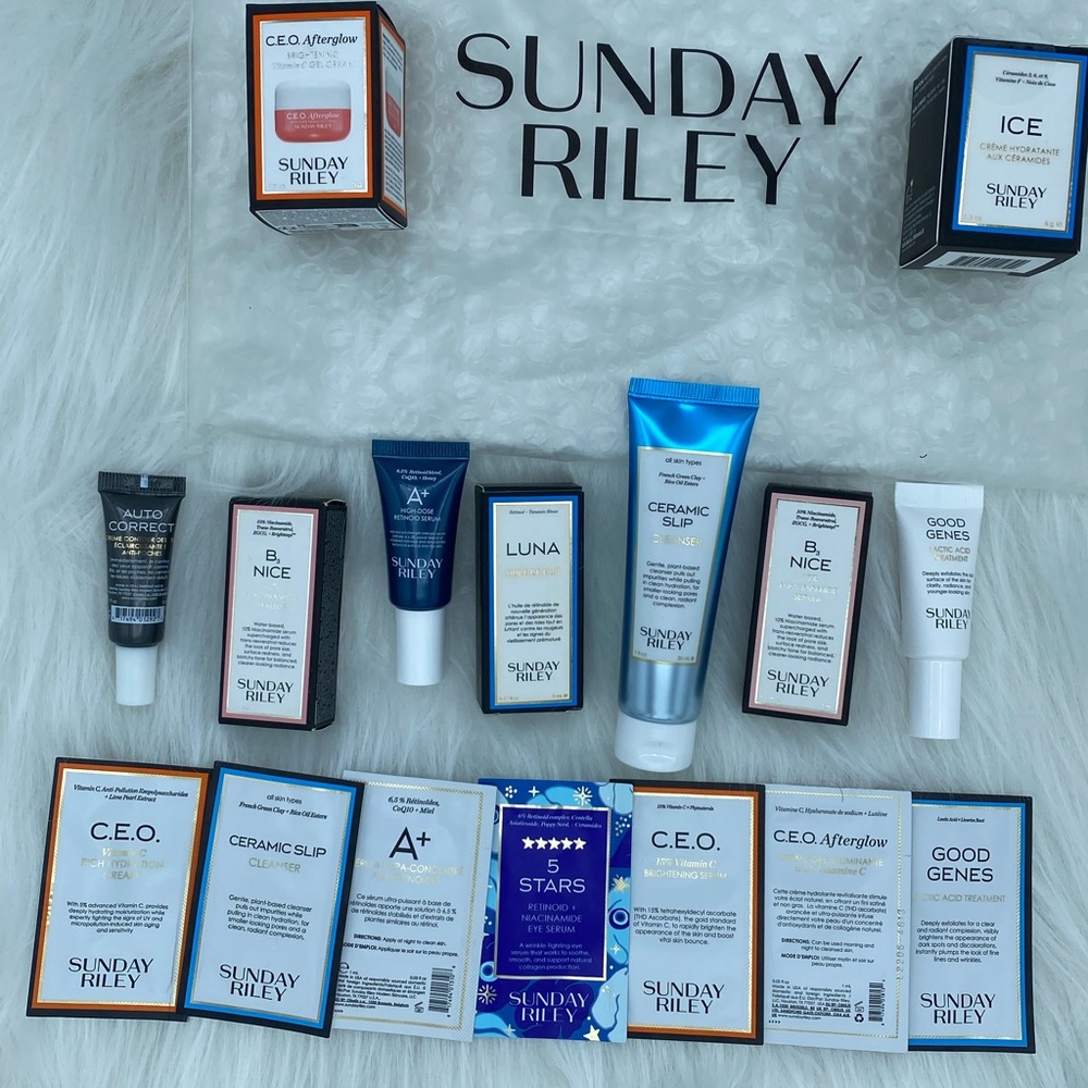 Huge Sunday Riley Set